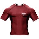 Giants Will Fall Rashguard - Burgundy