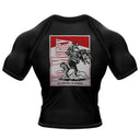 No Comfort In Combat Rashguard - Black