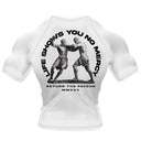 Return The Favour Rashguard - White