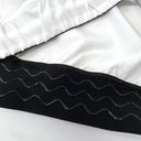 No Weaklings On the Frontier NOGI Shorts - White