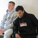 No Comfort In Combat Hoodie - Black